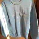 Vintage Miami Beach Crewneck Sweatshirt Blue Size M Photo 0