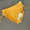 Robin Piccone  Sahara High Waisted Bikini Bottoms in Buttercup NEW Size S Photo 2