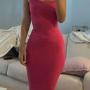 Hot Pink Maxi Dress Photo 0