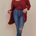 Torrid Red Super Soft Cardigan Top  Photo 0