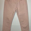 Banana Republic  Women Pink 24 Petite Girlfriend Mid Rise Crop Jeans Stretch EUC Photo 0