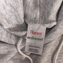 Hanes Ash EcoSmart Unisex Fleece Hoodie 2X Photo 3