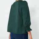 Tuckernuck  Green Suede Blouse Photo 1