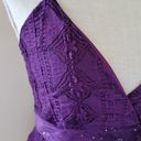 MKM Designs  y2k purple lace tank size medium Photo 1