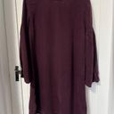 Cloth & Stone  Anthropologie Purple Tiffany Tunic Dress size Medium Photo 4