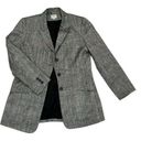 Neiman Marcus  Black and White Silk Blazer Size 12 Photo 9