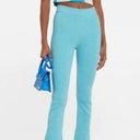 Jacquemus NWT  Le Pantalon Baunhila Ribbed Linen Blend Pants Turquoise EU 46 Photo 9