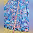 Talbots  Paisley Pastel Colors Flowing Floral Maxi Voile Skirt Photo 7