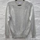 Athleta Crossroads Metallic Cableknit Sweater Photo 2