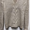 Banana Republic  Sweater Women's Size S Shawl Collar Lambs Wool Light Tan BSI-C Photo 1