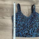 Lululemon  Align Crop Tank Top Leopard Camo Blue Nile Multi Size 6 Photo 5