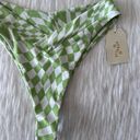 Aurelle Swim NWT  Riza Green Bikini Bottoms Photo 3