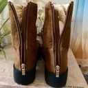 Qupid Brown Lace Up Convertible Boots Photo 6