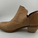 Kelsi Dagger  Brooklyn Kenmare Ankle Bootie Women's 7.5M Tan Leather Block Heel Photo 6