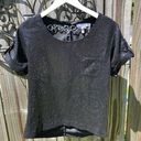 BCBGeneration BCBG Generation black Sequined Top XS Photo 0