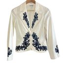 White House | Black Market WHBM Embroidered Blazer Photo 0