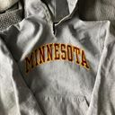 Minnesota Sweatshirt Hoodie Gray Photo 1