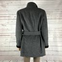 RALPH LAUREN Belted Wool Blend Coat 14 Gray Photo 11