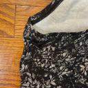 Lululemon Cool Racerback Nulu Tank Short Black Size 8 Photo 2