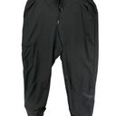 Eddie Bauer  Jogger Pants Womens Sz M Black Force Pro Lite Ripstop Pull On Lined Photo 0