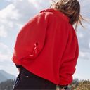 Free People Movement ❤️ FP Movement Hit The Slopes Fleece Jacket in “Cherry Red” M Photo 1