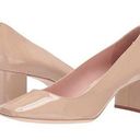 Kate Spade  Kylah Patent Block Heels Nude Square Toe Photo 0