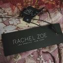 Rachel Zoe  Floral Cropped Top Smocked Tie Shoulder Straps Size M New with Tag Photo 7