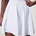 Spanx  Women’s Get Moving White 17” Workout Active Tennis Skort Skirt L Photo 1