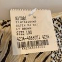 Natori NEW NWT  Private Luxuries Cheetah Leopard Cami Top Sz L Large Photo 3