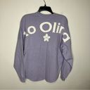 Spirit Jersey  Ko Olina Hawaiian long sleeve tee lavender & white size small Photo 1