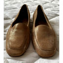 Donald Pliner  Tamryn Rose Gold Loafers Size 7.5 (ballet flats metallic shoes) Photo 2