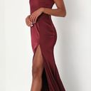 Lulus Burgundy Maxi Dress Photo 2