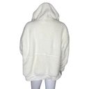 All In Motion  Shirt Women Large White Fleece Sweatshirt Basic Neutral Minimalist Photo 3