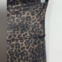 Spanx  Faux Leather Leopard Shine Legging Pants Shapewear Animal Print Size 1X Photo 14