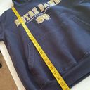 E5 Notre Dame hoodie drawstring kangaroo pocket embroidered letters Size medium Photo 2