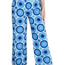 Cambridge Vintage Y2K  Dry Goods Co. Blue Floral Evil Eye Cropped Pants Photo 0