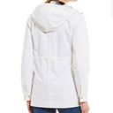 Hunter  Original Smock Cotton Rain Jacket Coat White Small Photo 3