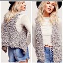 Free People  Small Shaggy Shag Fur Away Vest Photo 1