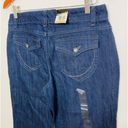 Nine West NWT  Bleecker Fit Bootcut Blue Jeans Denim Sz 6 Photo 3