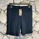 Jones New York New w Tags  Navy Shorts Wm 6 Photo 2