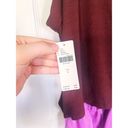 Anthropologie NWT  The Keeley Twofer Midi Dress Fuschia Maroon Size Large Photo 5