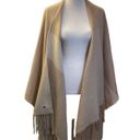 SOIA & KYO New  Blush Pink And Ivory‎ Scarf/Wrap/Shawl With Fringe OS #941 Photo 2