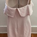 Karl Lagerfeld Paris Blush Pink Bodycon Ruffle Spaghetti Straps Dress, size 2 Photo 14