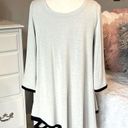 COMFY Angled Dress Tunic Gray Size M Photo 0