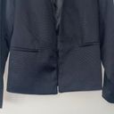 Simply Styled  By Sears Women's Collarless Blazer Jacket Open Front Black Size 6 Photo 2