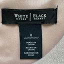 White House | Black Market  tan/ black/ white color blocked sleeveless dress sz 8 Photo 2
