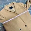 Banana Republic Double Breasted Wool Blend Button Closure Coat Camel Tan Brown 6 Photo 13