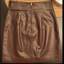 H&M Imitation Leather Skirt Photo 2