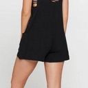 l*space L*  black cotton carina romper XS spring summer vacation beach coverup Photo 1