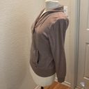 Banana Republic  Factory Sweatshirt V-Neck 2 Buttons Brown Heather EUC Sz XSP Photo 2